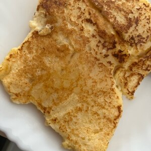 パン粉でフレンチトースト